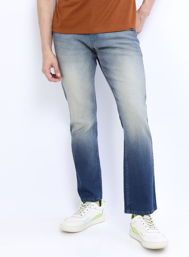 HIGHLANDER Mid Rise Light Fade Jeans with Pockets - Image 2