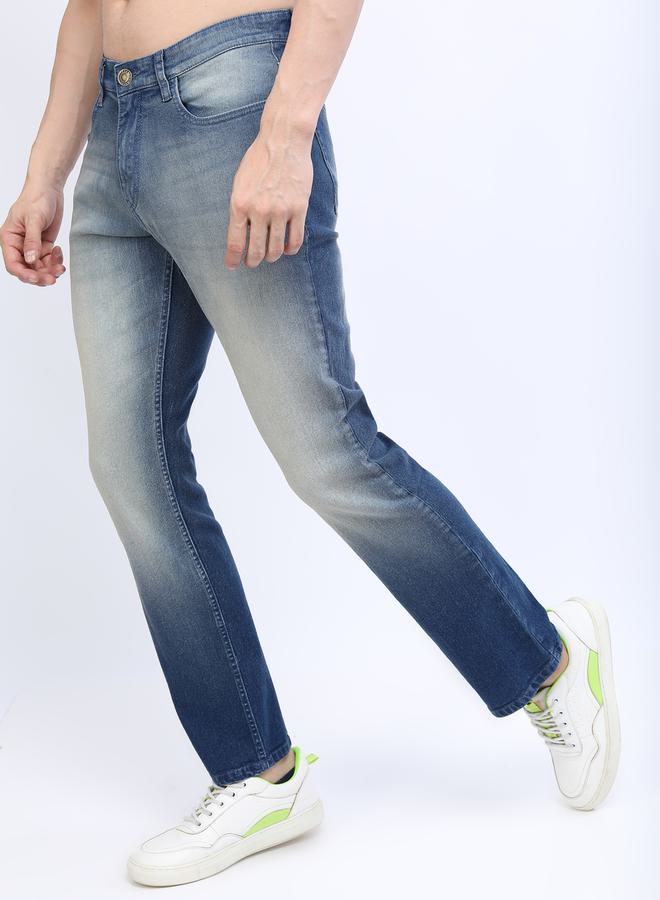HIGHLANDER Mid Rise Light Fade Jeans with Pockets - Image 3