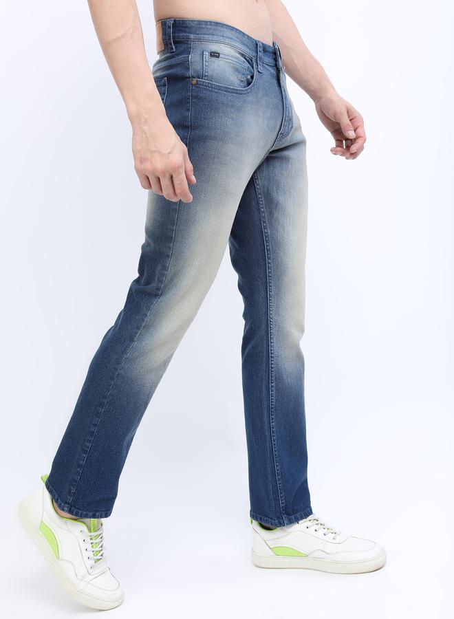 HIGHLANDER Mid Rise Light Fade Jeans with Pockets - Image 4