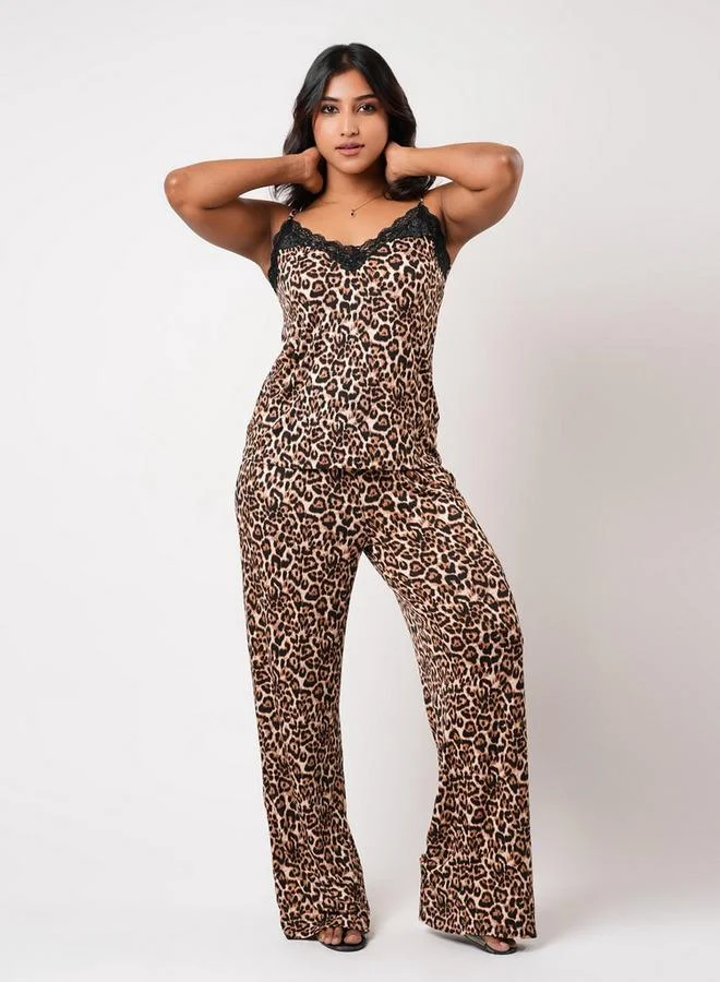 Aadaraya Aadaraya Pyjama Set Camisole Top & Pants