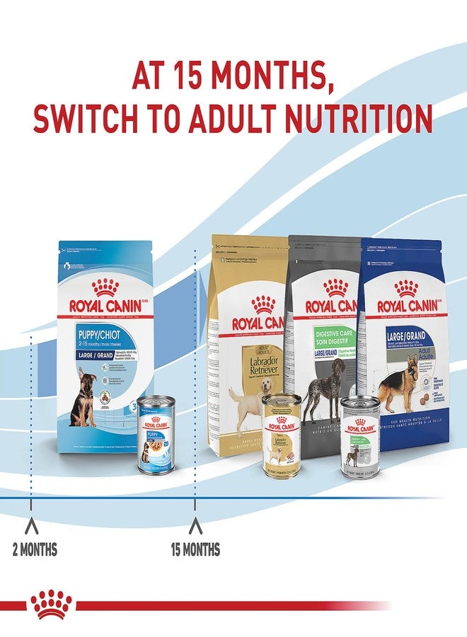 Royal Canin Size Health Nutrition Large Puppy Dry Dog Food, 4 lb Bag - Image 5