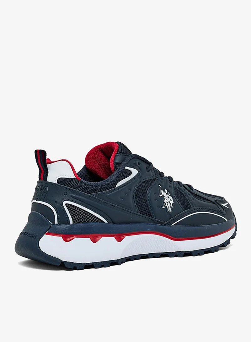 U.S. Polo Assn. NAVY BLUE MEN LIFESTYLE COMFORT SNEAKERS for Men | Best Price UAE