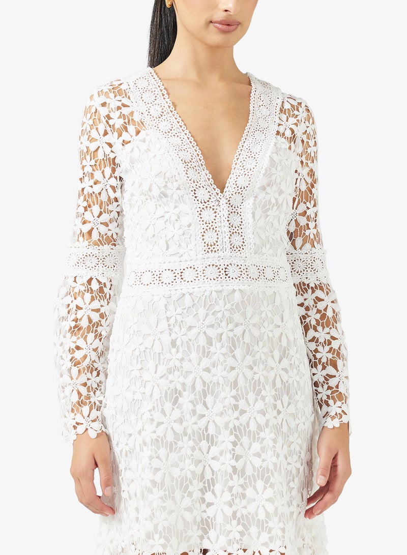 ايلا فستان دانتيل بتصميم - - Image 3