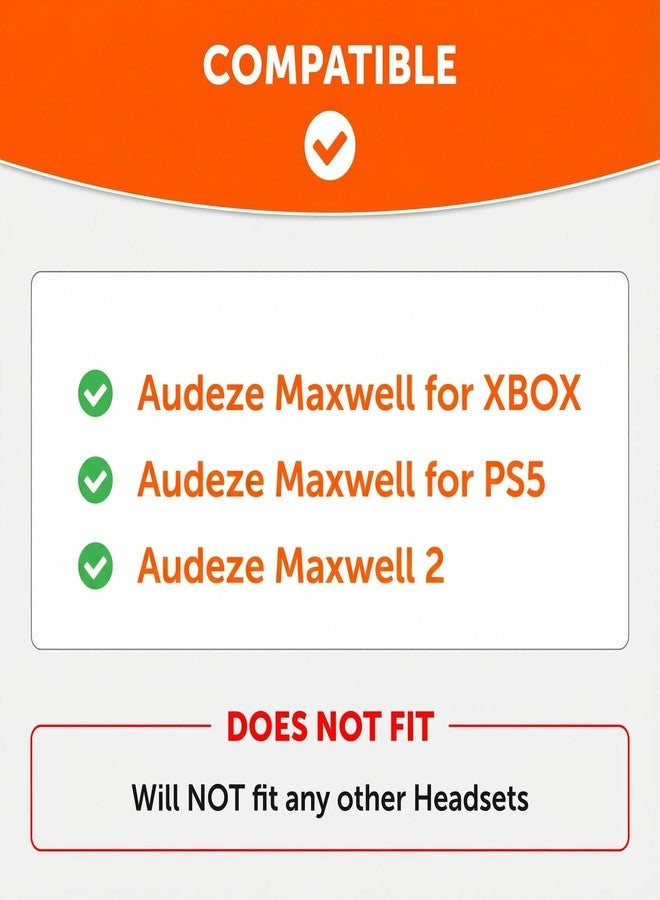 WC HeadbandZ Maxwell - Improved Silicone Headband for Audeze Maxwell by Wicked Cushions - Improved Flexibility, Comfort and Style with Matching Ear Pad Designs | Speed Racer - Image 2