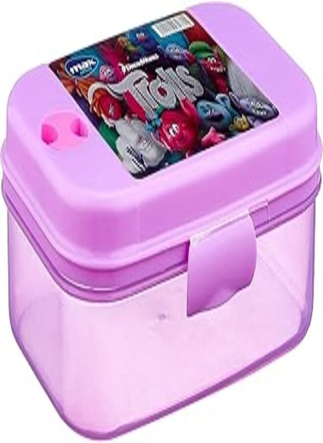 ElYassin elyassin lunchbox with plastic spoon and fork - colors assorted 