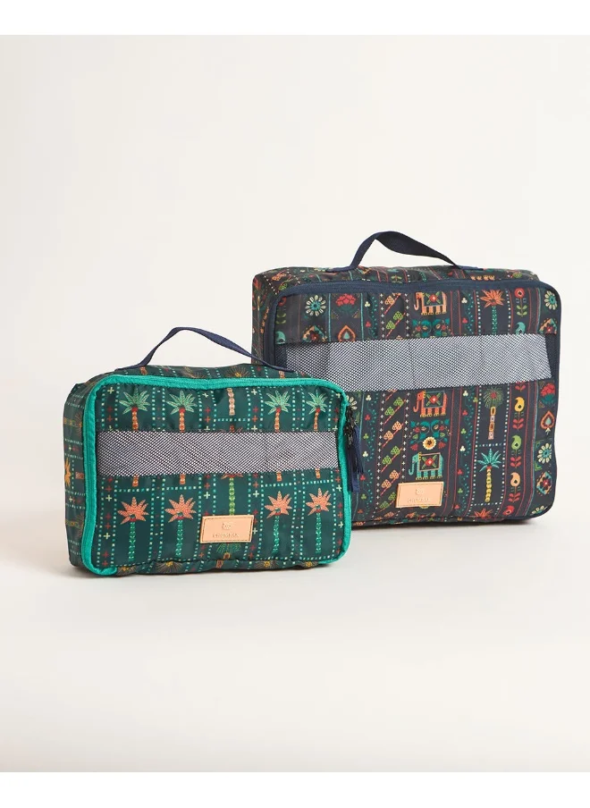 Chumbak Vacay Travel Organizer Set - Set of 2, Tusker