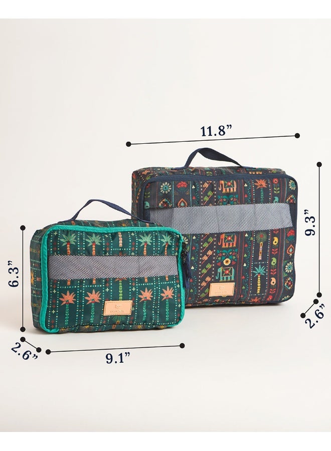 Chumbak Vacay Travel Organizer Set - Set of 2, Tusker  - Image 5