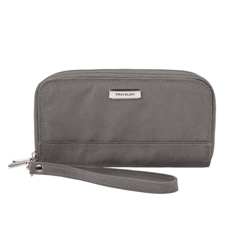 Travelon RFID Blocking Double Zip Wallet - Image 1