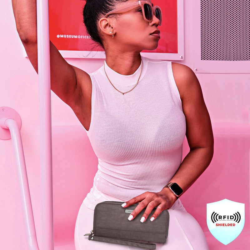 Travelon RFID Blocking Double Zip Wallet - Image 2