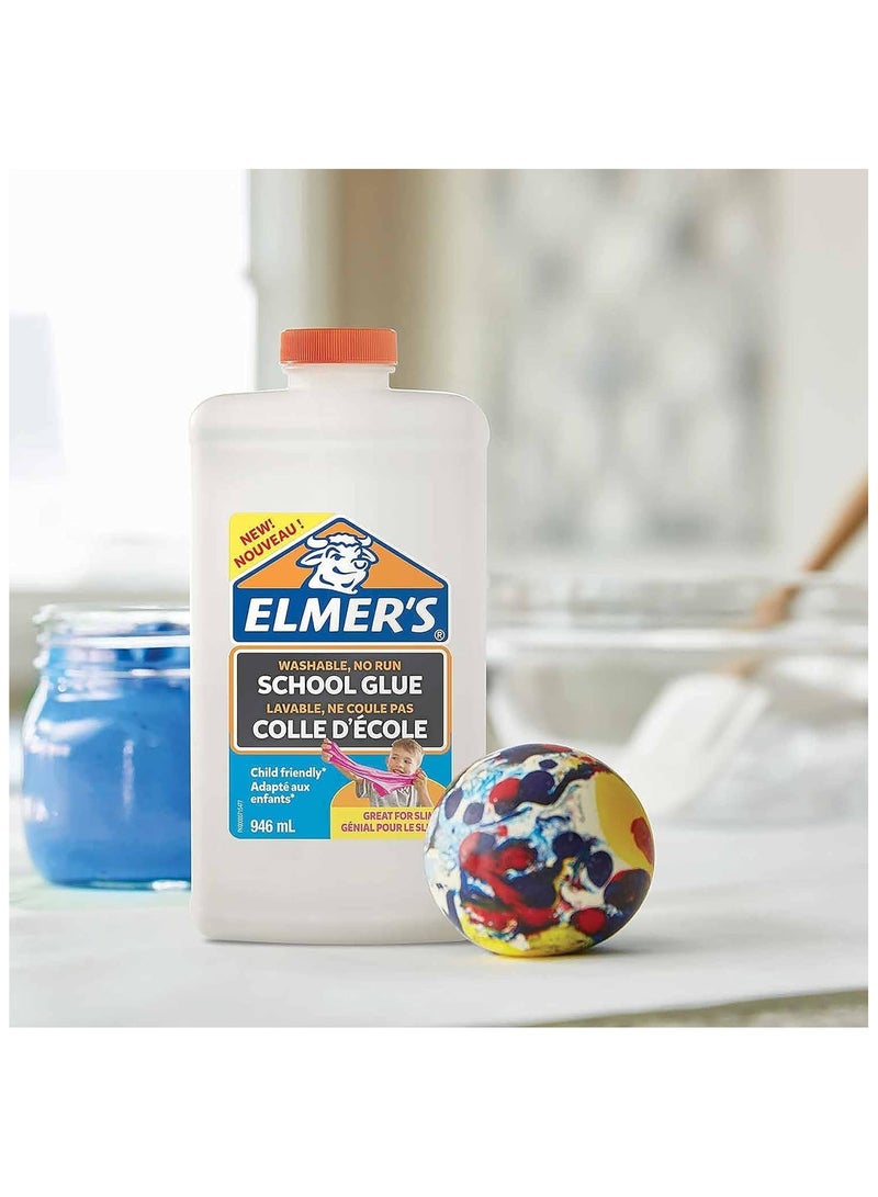 Elmers White Liquid Glue 946 ml - Image 2