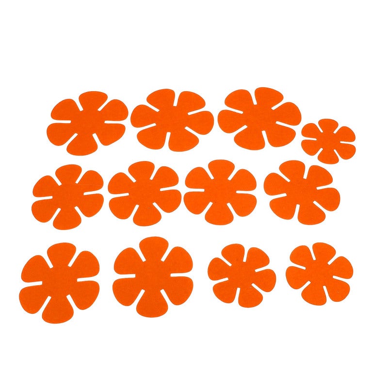 Pot Pan Protector: 12 Orange Soft Felt Pads - Scratch Resistant Cookware Dividers for Kitchen Storage, Countertop Protection - Image 3