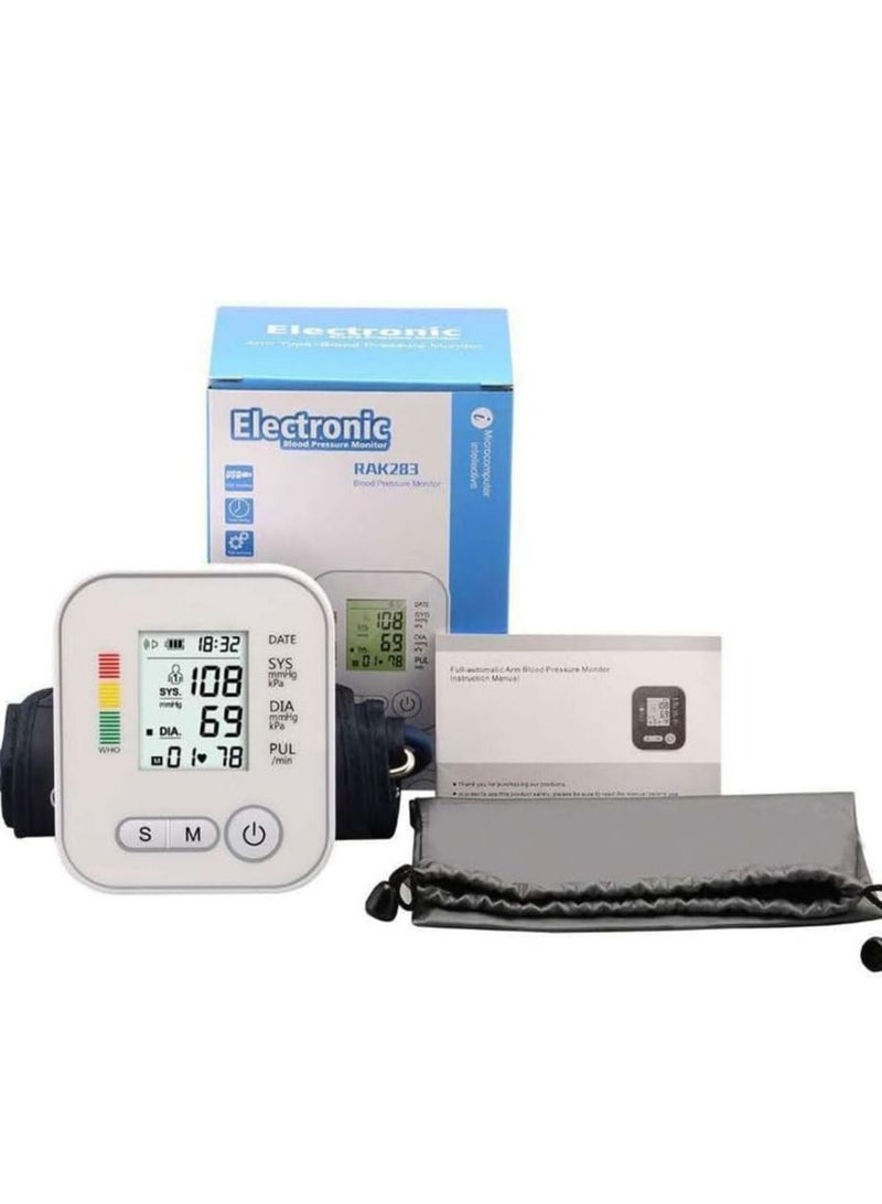 Cool Baby COOLBABY Blood Pressure Monitors with Voice Broadcast for Home use, Upper Arm Blood Pressure Cuff, Automatic Digital Blood Pressure Machine with Adjustable BP Cuff Kit - Image 3