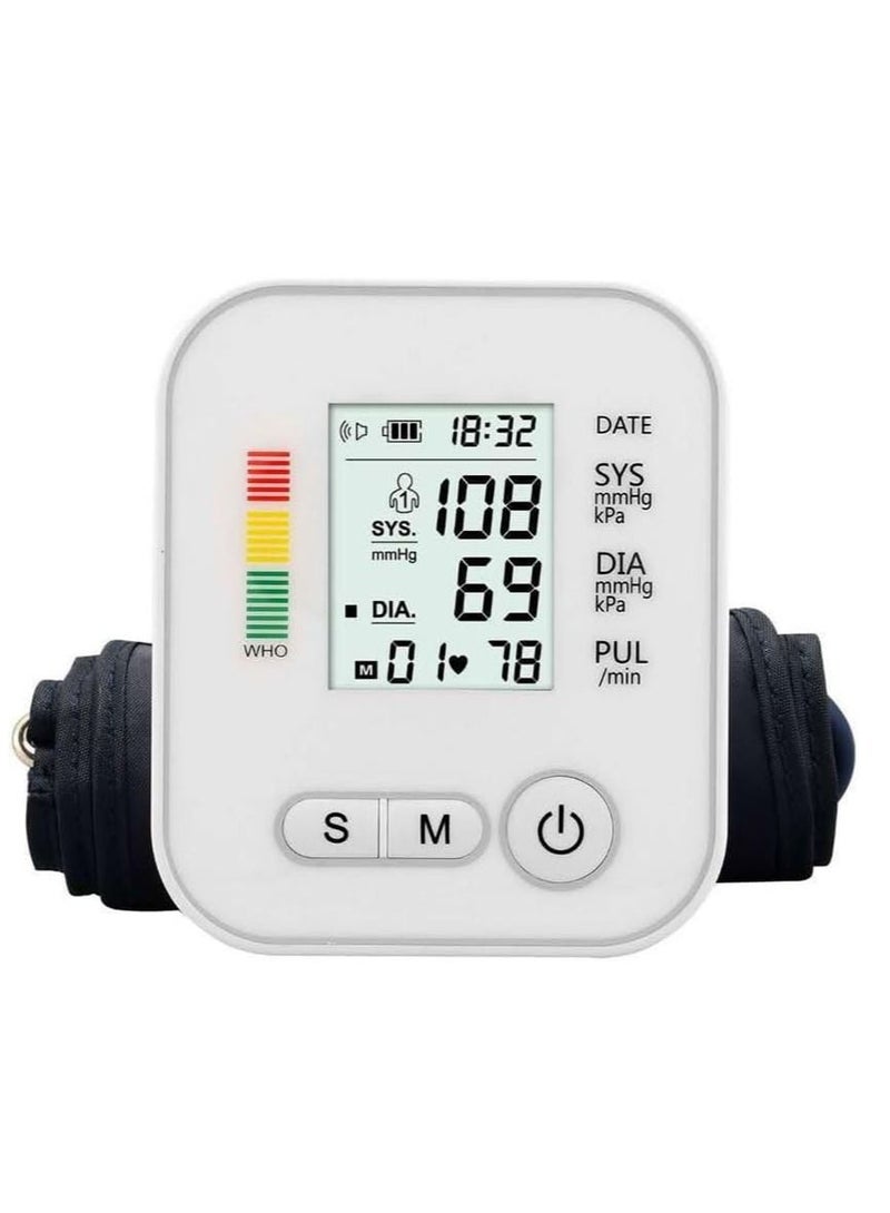 Cool Baby COOLBABY Blood Pressure Monitors with Voice Broadcast for Home use, Upper Arm Blood Pressure Cuff, Automatic Digital Blood Pressure Machine with Adjustable BP Cuff Kit - Image 1