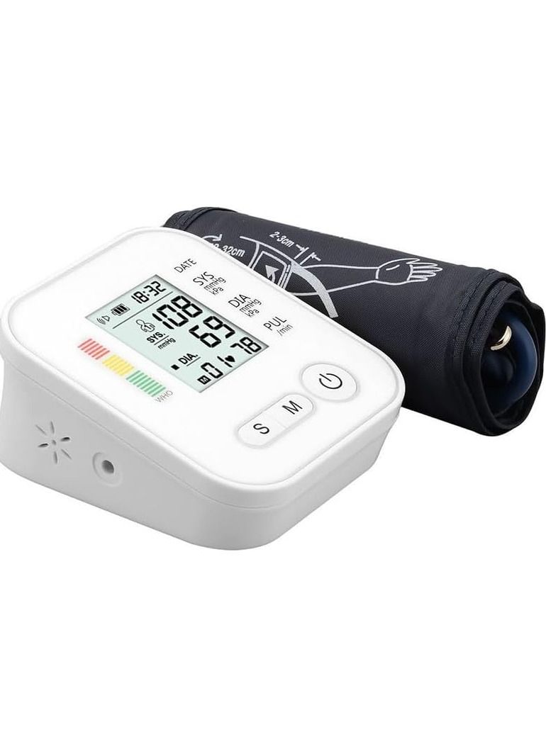 Cool Baby COOLBABY Blood Pressure Monitors with Voice Broadcast for Home use, Upper Arm Blood Pressure Cuff, Automatic Digital Blood Pressure Machine with Adjustable BP Cuff Kit - Image 2