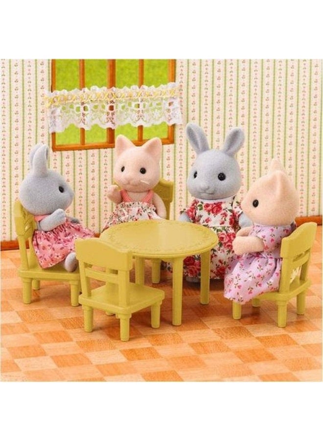 Sylvanian Families Sylvanian Families 5144 Table with Chair Set, Multicolor - Image 3