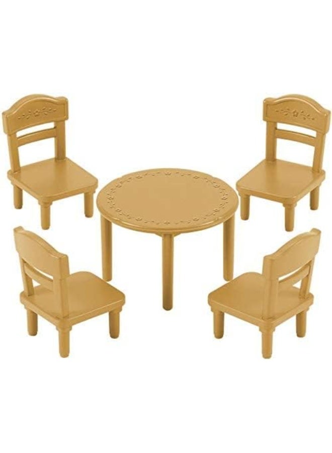 Sylvanian Families Sylvanian Families 5144 Table with Chair Set, Multicolor - Image 4