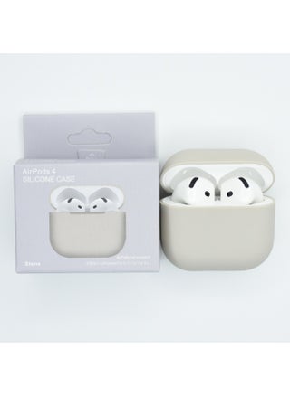 Suitable For Apple Airpods 4 Wireless Bluetooth Headset Silicone Protective Case Anti-fall Storage Bag Liquid Split-Color:Stone-Applicable Models:Airpods 4 - pzsku/Z49BCBFC57BF64A5D3AC2Z/45/_/1742286700/3369c714-6968-4fcf-827c-01fb278093f3