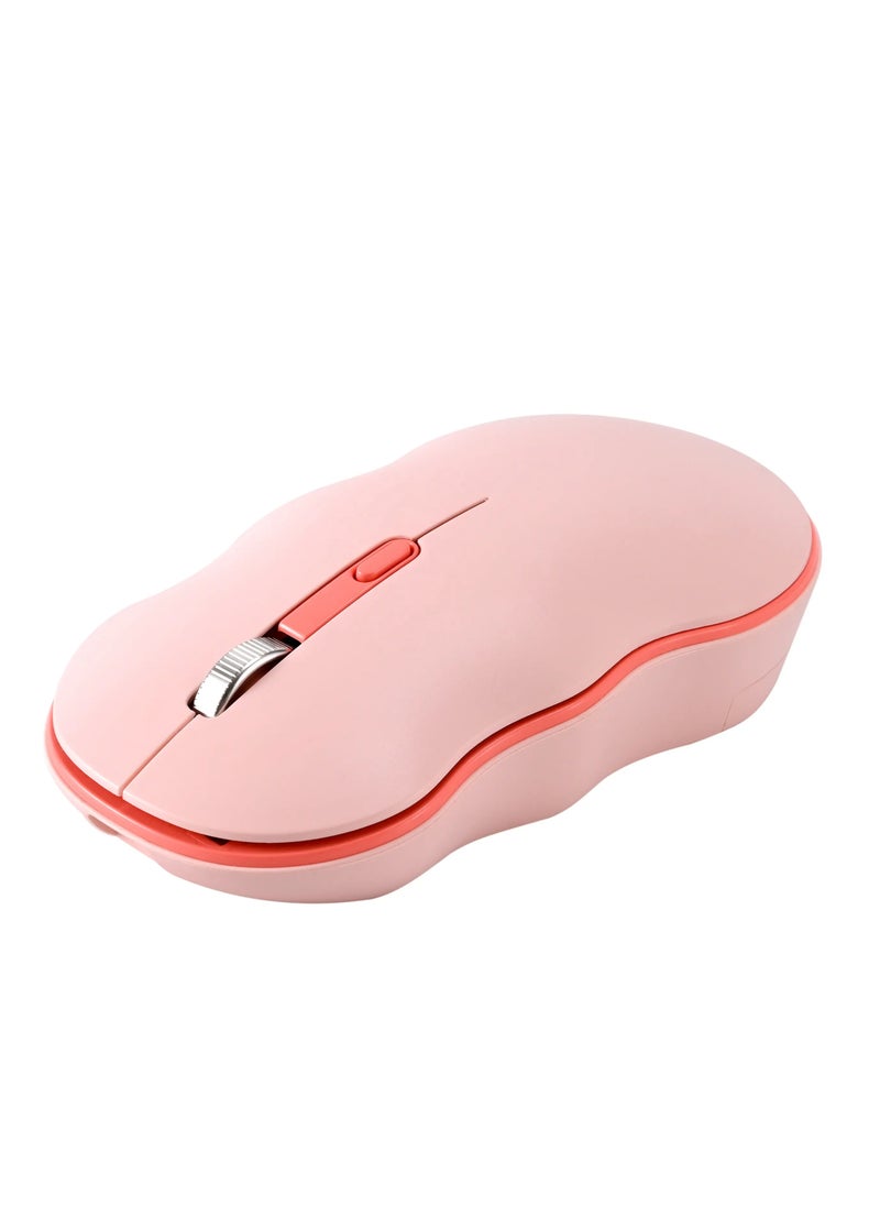Generic Mechanical Wireless Keyboard and Mouse Combo – 98 Round Keys 2.4GHz Wireless Connection | Compatible with Windows, Mac, Android | Ergonomic Design for Gaming & Office | Fashionable Retro Look | Mechanical Capacitive Keys | USB Interface | Comfortable & Precise Typing Experience  - Image 4