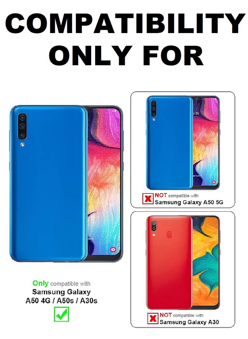 2 Pieces Tempered Glass Screen Protector 5D Designed For Samsung Galaxy A30s Full Glue Edge to Edge Full Screen Coverage And Bubble Free - Image 3