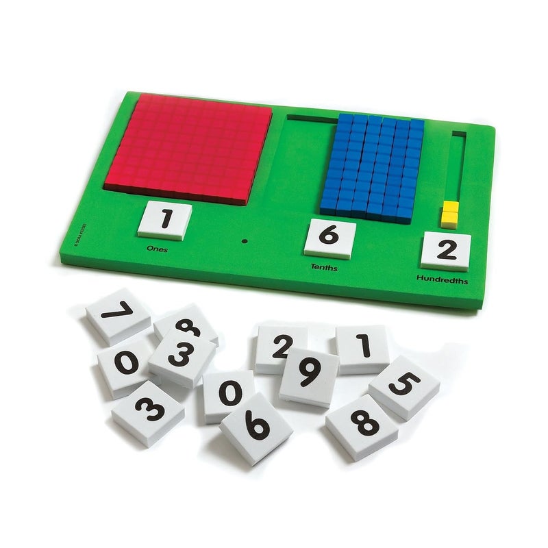Didax Educational Resources Base Ten Decimal Frame, Multicolor 0.88 H x 11.0 L x 8.5 W - Image 5