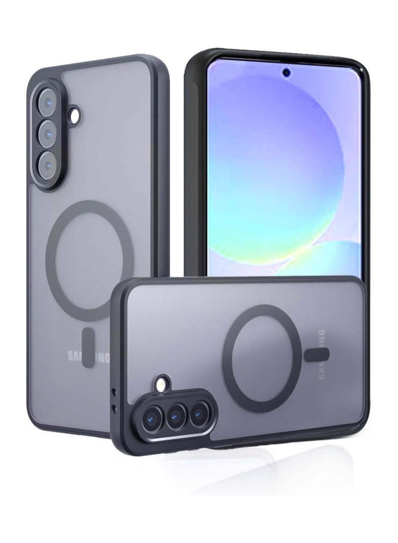 VKL Case Compatible with Galaxy A36 5G, Compatible with Mag-Safe, Shockproof Military-Grade Protection, Yellowing Resistant, Magnetic Classic Hybrid Case - Image 1