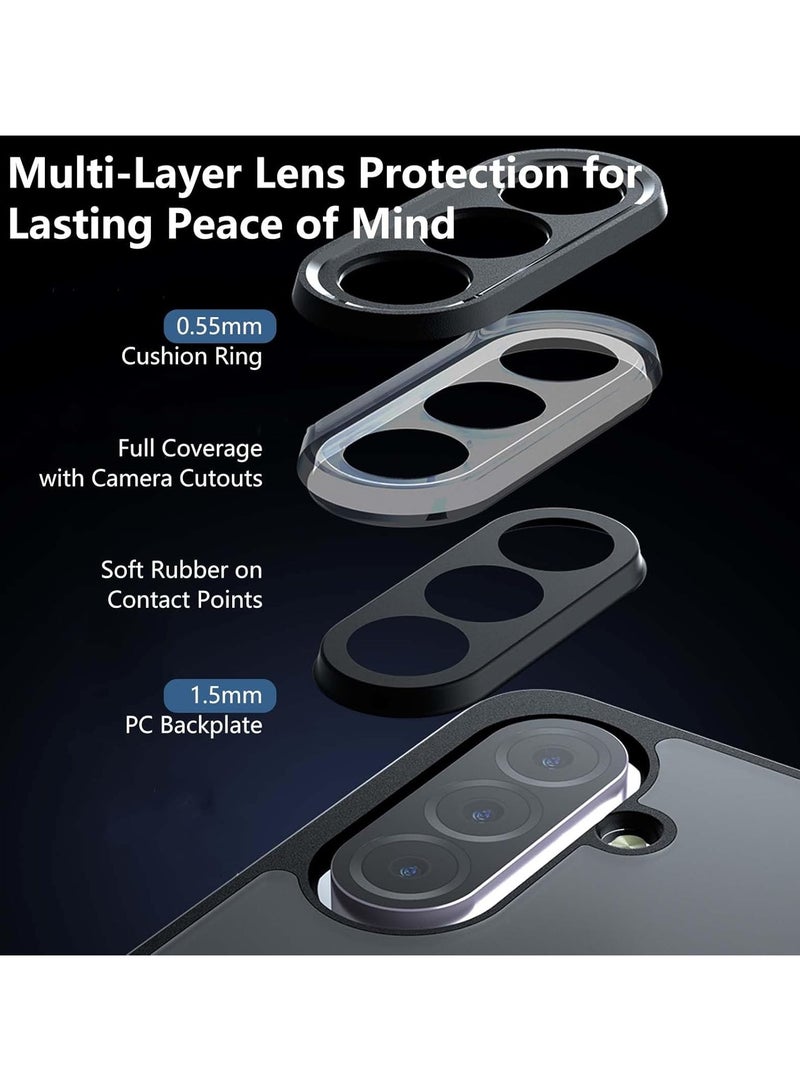 VKL Case Compatible with Galaxy A36 5G, Compatible with Mag-Safe, Shockproof Military-Grade Protection, Yellowing Resistant, Magnetic Classic Hybrid Case - Image 5