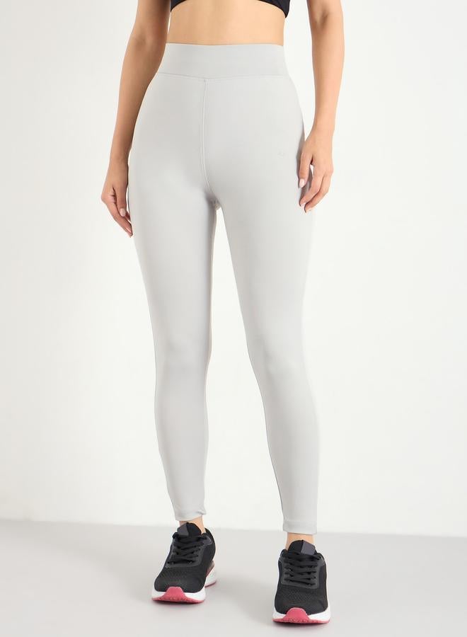 Styli Active Broad Waistband Basic Leggings - Image 3