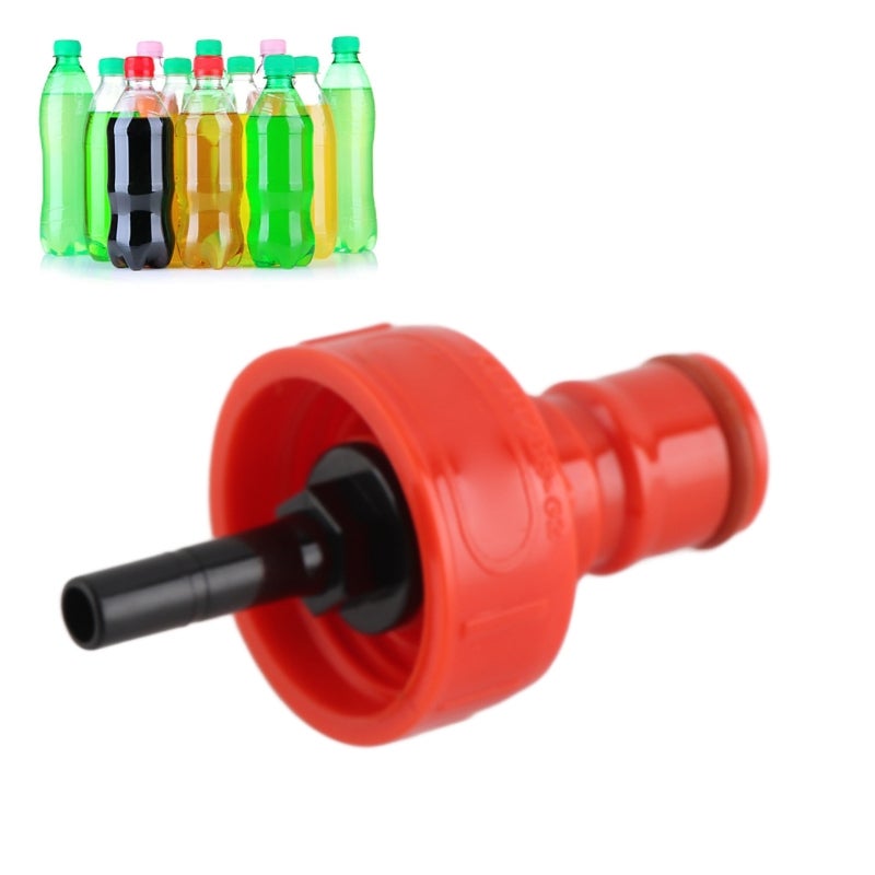 Carbonation Cap: G1/4 Thread, Food-Grade ABS Material, No Leakage, Ball Lock Type - Lightweight Design, Bottle Filling for PET Soda Bottle Drink Carbonation - Image 3