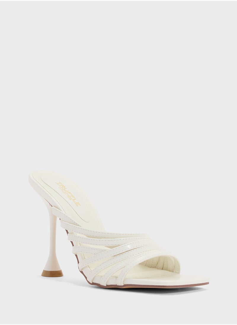 Truffle - Multi Strap Mule Heel Sandal - Image 1