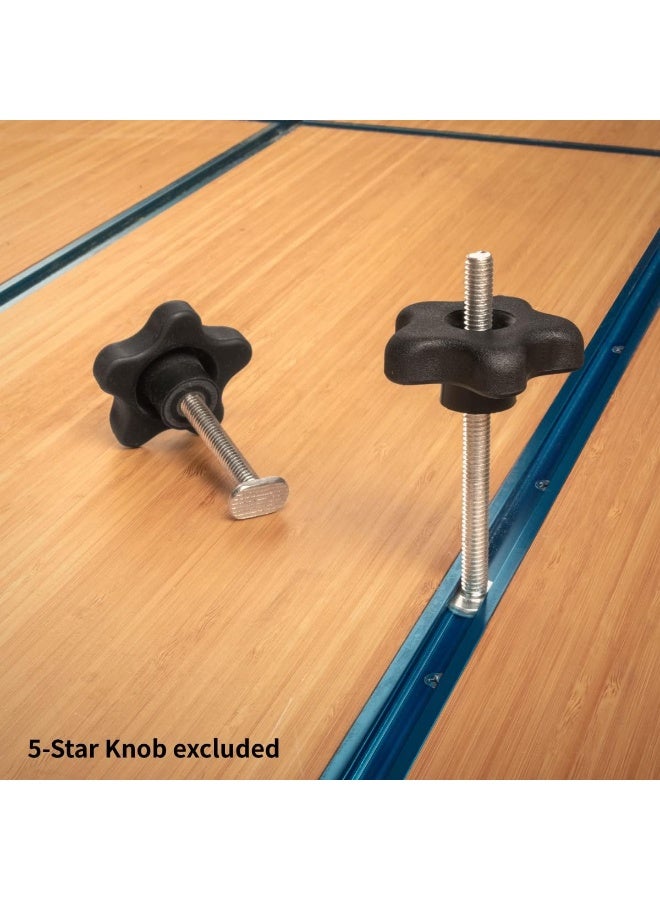 POWERTEC 5/16"-18 T Track Bolts 20 Pack for T Track, 3-1/2 Inch Long T Slot Bolts for Universal T Track, T Track Accessories for Woodworking Jigs and Fixtures - Image 5