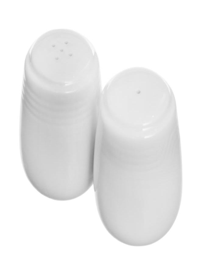 Royal Porcelain Royal Porcelain SET of Salt & Pepper Shaker Shape 19 5 x 5.5 CM White  - Image 1