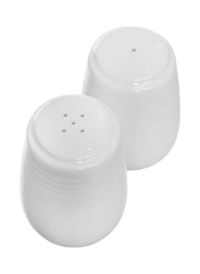 Royal Porcelain Royal Porcelain SET of Salt & Pepper Shaker Shape 19 5 x 5.5 CM White  - Image 3