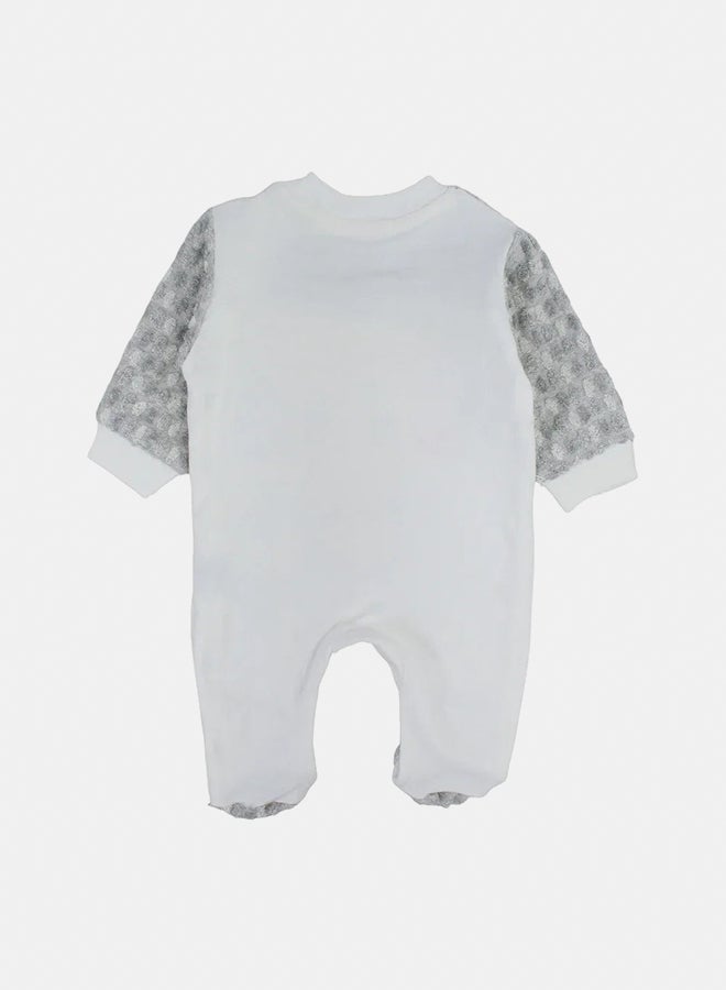 Unisex Baby Cotton Baby Bodysuit – Bear & Duck Design - Image 2