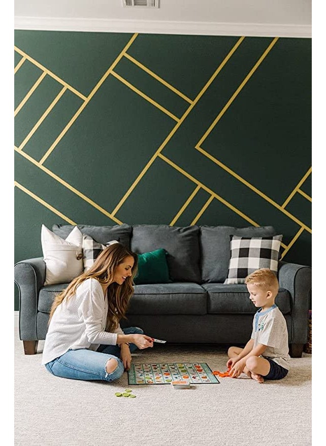 basma Basma RP MALL Home Tile Sticker Waterproof Gap Sealing Tape Adhesive Tile Decoration Tape 05 cm50 MGolden PACK OF 1  - Image 5