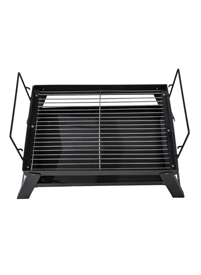 AL SANIDI Charcoal grill for trips, Portable Charcoal Grill, Black, Size 38*55 Cm  - Image 4
