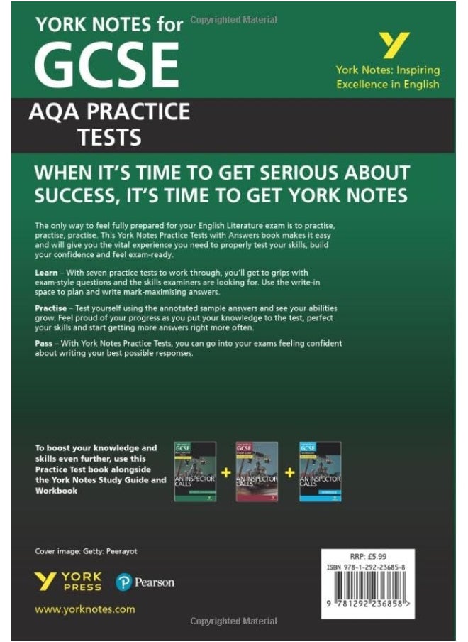 null - The Sign of the Four AQA Practice Tests: York Notes for GCSE the best way to practise and feel ready for and 2023 and 2024 exams and assessments - Image 1