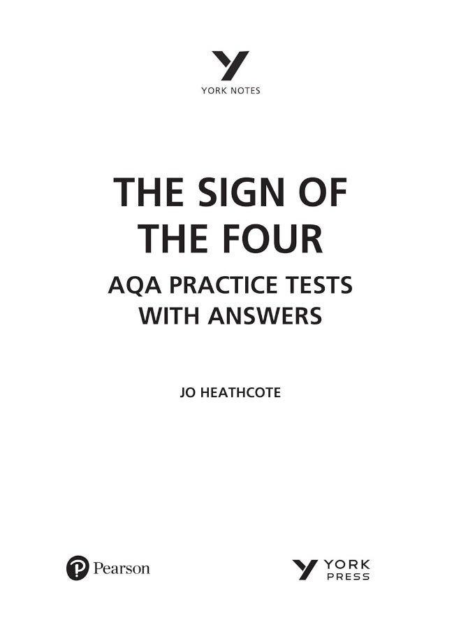 null - The Sign of the Four AQA Practice Tests: York Notes for GCSE the best way to practise and feel ready for and 2023 and 2024 exams and assessments - Image 1
