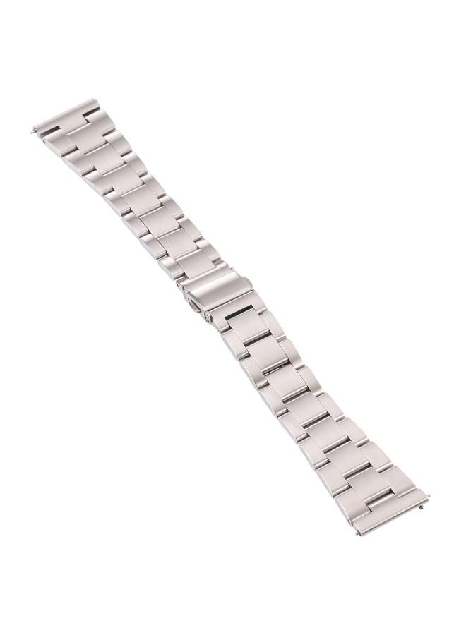 إيروريكس سوار بديل لساعة سامسونج جالاكسي 3 45 مم / ساعة هواوي 3 / 3 برو 22 مم سوار ساعة سريع الفك بثلاث حبات من الفولاذ - Image 2