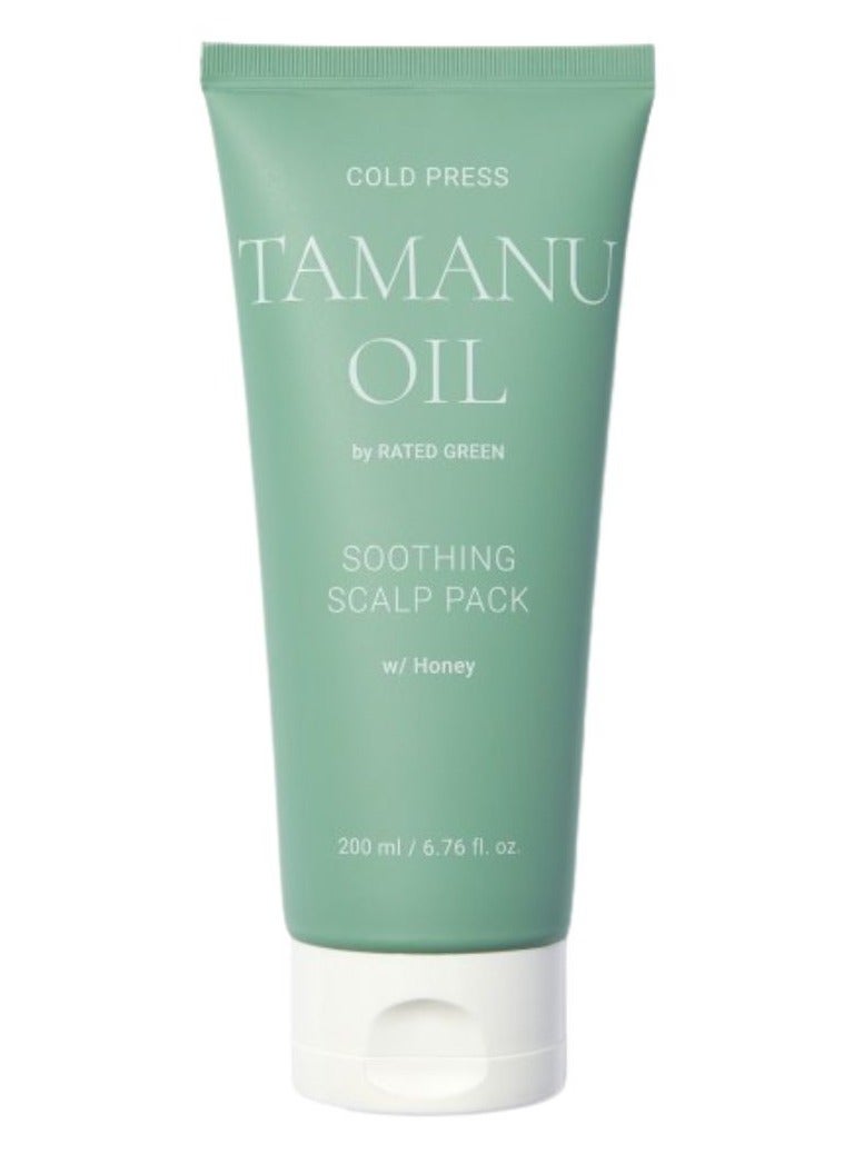 Rated Green Cold Press Tamanu Oil Soothing Scalp - for Irritated Scalp 200ml - Image 1