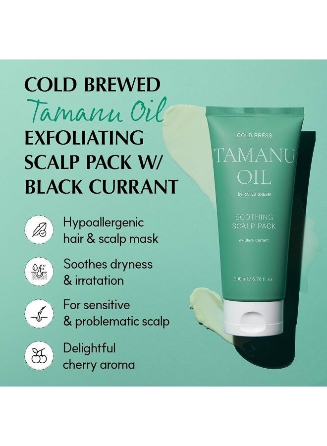 Rated Green Cold Press Tamanu Oil Soothing Scalp - for Irritated Scalp 200ml - Image 3