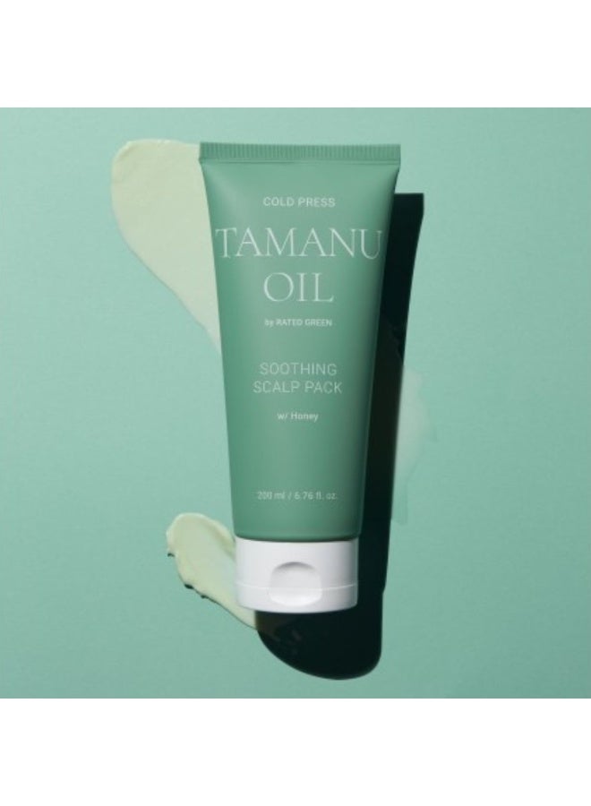 Rated Green Cold Press Tamanu Oil Soothing Scalp - for Irritated Scalp 200ml - Image 4