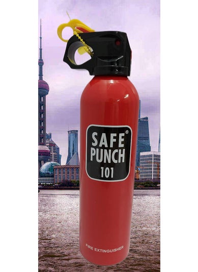 KOFY KOFY 101 Safe Punch Fire Extinguisher 500ML with Wall Mount Holder ISI Approved Aluminium Body  - Image 5