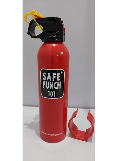 KOFY KOFY 101 Safe Punch Fire Extinguisher 500ML with Wall Mount Holder ISI Approved Aluminium Body  - Image 2