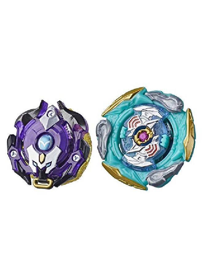 BeyBlade Burst Surge Speedstorm Glide Dullahan D6 And Minoboros M6 Spinning Top Dual Pack 2 Battling Game Top Toy For Kids Ages 8 And Up - Image 1