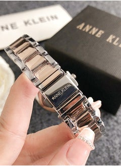 Anne Klein Women's Silver Round Quartz Watch with Rose Gold and silver Stainless Steel Strap - pzsku/Z49BD7D0F77D8B2EB0C27Z/45/_/1734576486/836361c3-4555-4a1f-aa8e-ca6c4877f7cd