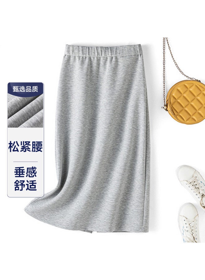 Fapai Spring And Autumn Seasons Drape Comfort High Waist Slimming Straight Skirt Women's Skirt - Image 2