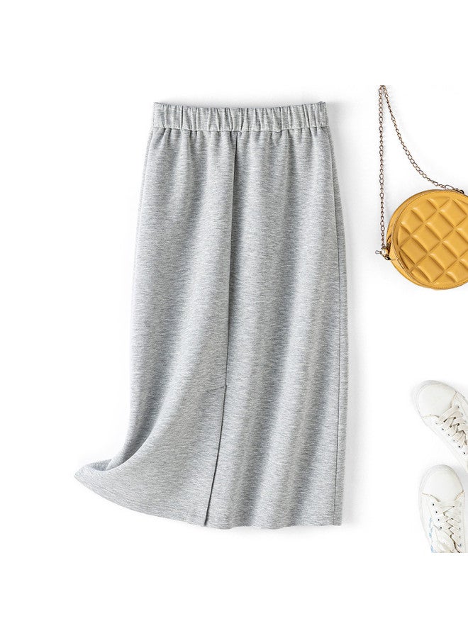 Fapai Spring And Autumn Seasons Drape Comfort High Waist Slimming Straight Skirt Women's Skirt - Image 3