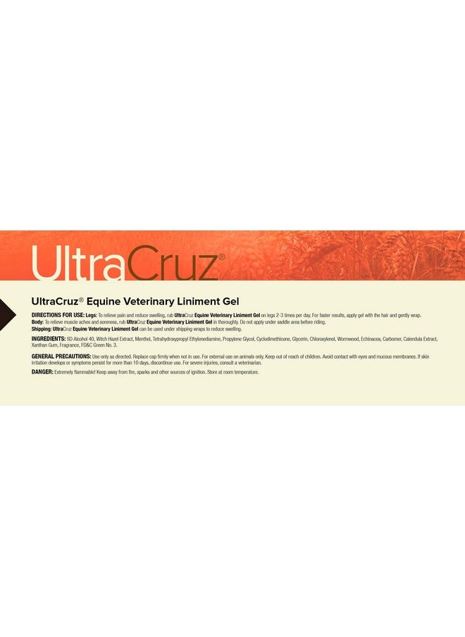 UltraCruz UltraCruz - sc-516110 Veterinary Liniment Gel for Horses, 12 oz  - Image 4