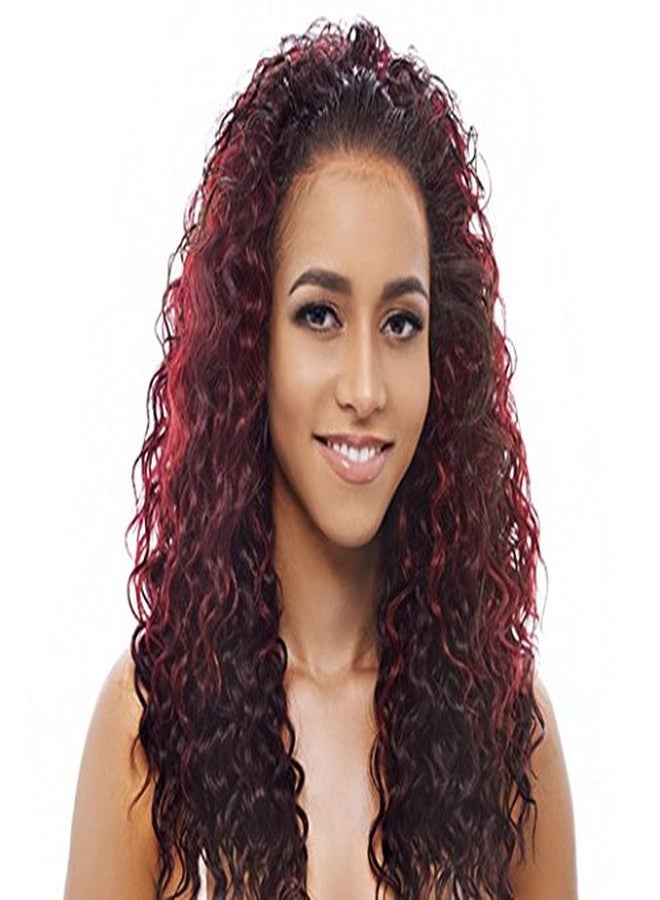 جانيت كوليكشون مجموعة جانيت الجديدة سهلة وسريعة التركيب، باروكة أغاثا النصفية (P FS1B/BURG) - Image 1