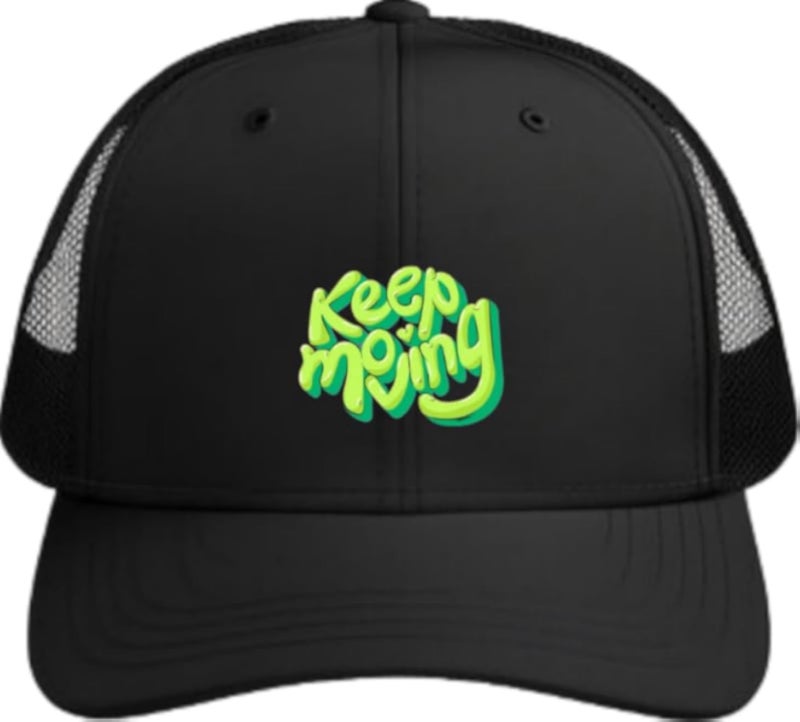 Keep moving Planets unisex baseball cap Black